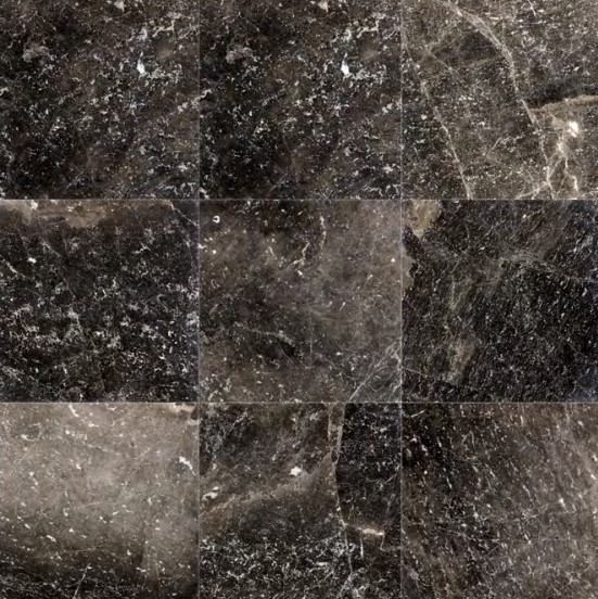 SILVER BLACK MARBLE